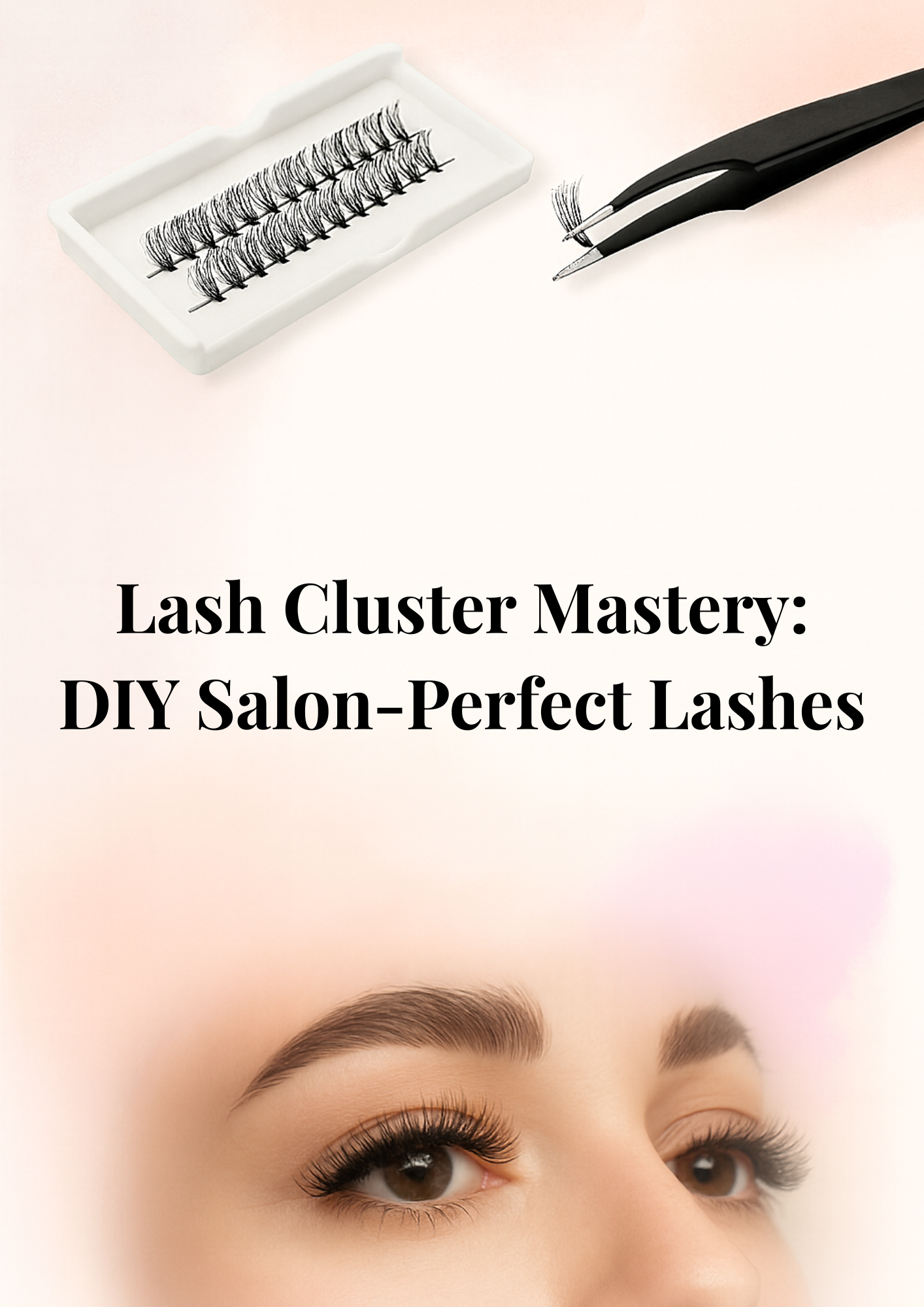 Lash Cluster Mastery: DIY Salon-Perfect Lashes